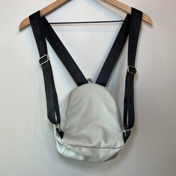 Steve Madden Women's Faux Leather Mini Backpack Adjustable Light Green - Picture 8 of 9